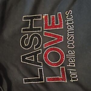 Tori Belle Cosmetics Lash Love Hoodie size small